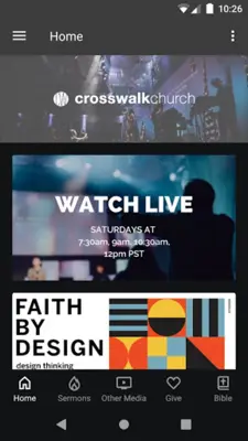 Crosswalk Church app android App screenshot 8